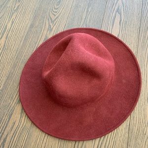 Wide Brim Wool Hat
